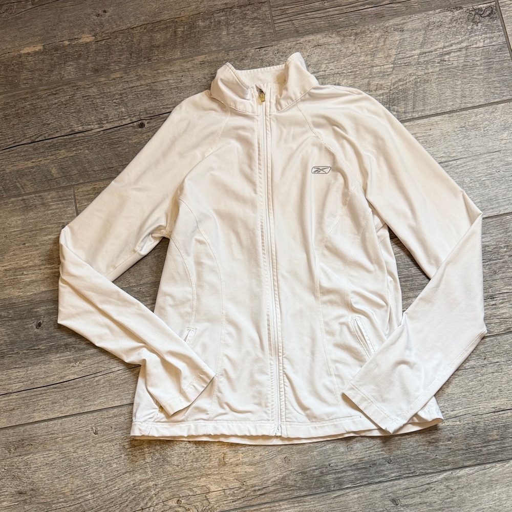 Reebok Women's White Utility Jacket